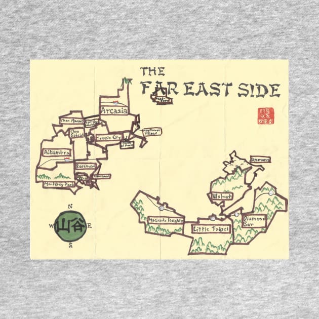 The Far Eastside by PendersleighAndSonsCartography